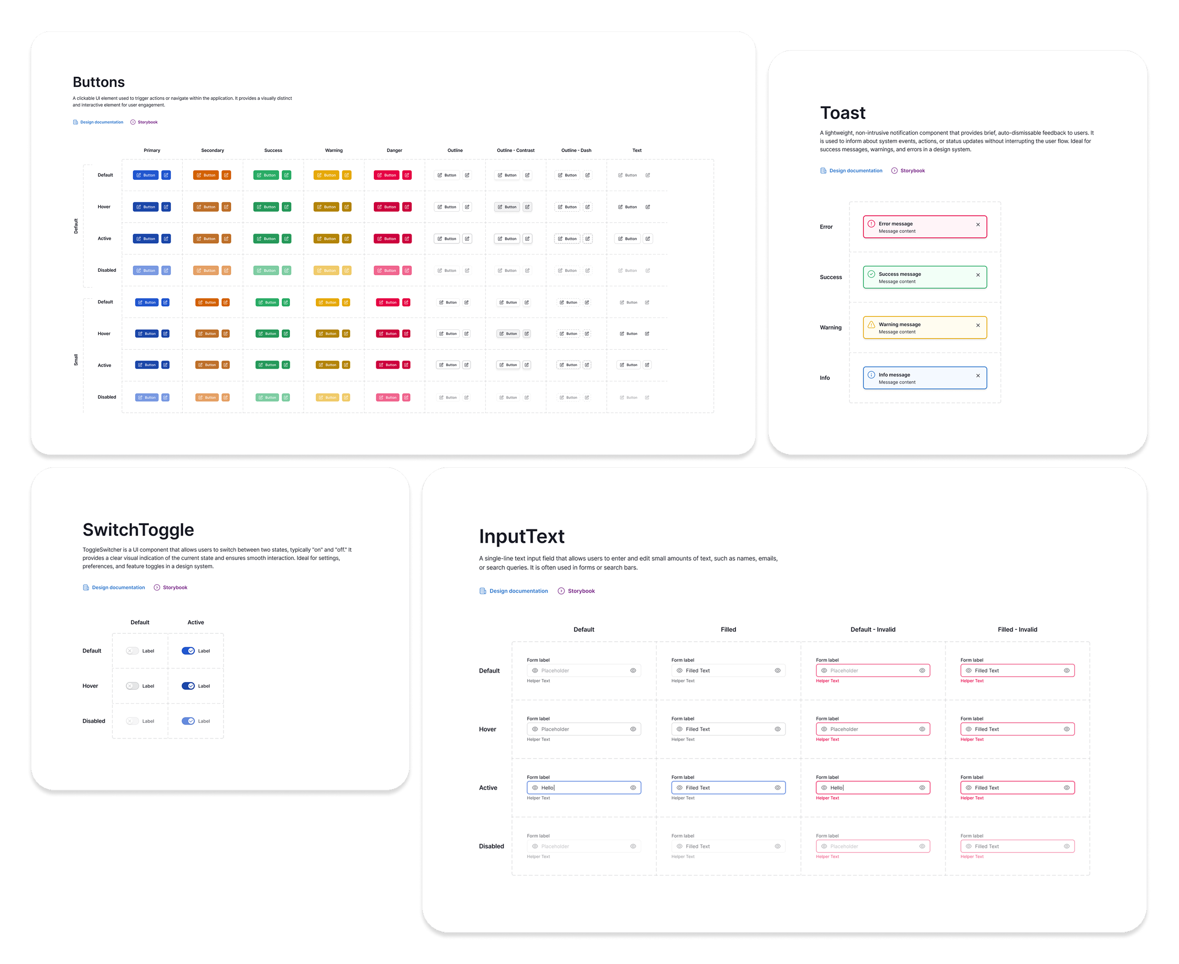 Design system overview