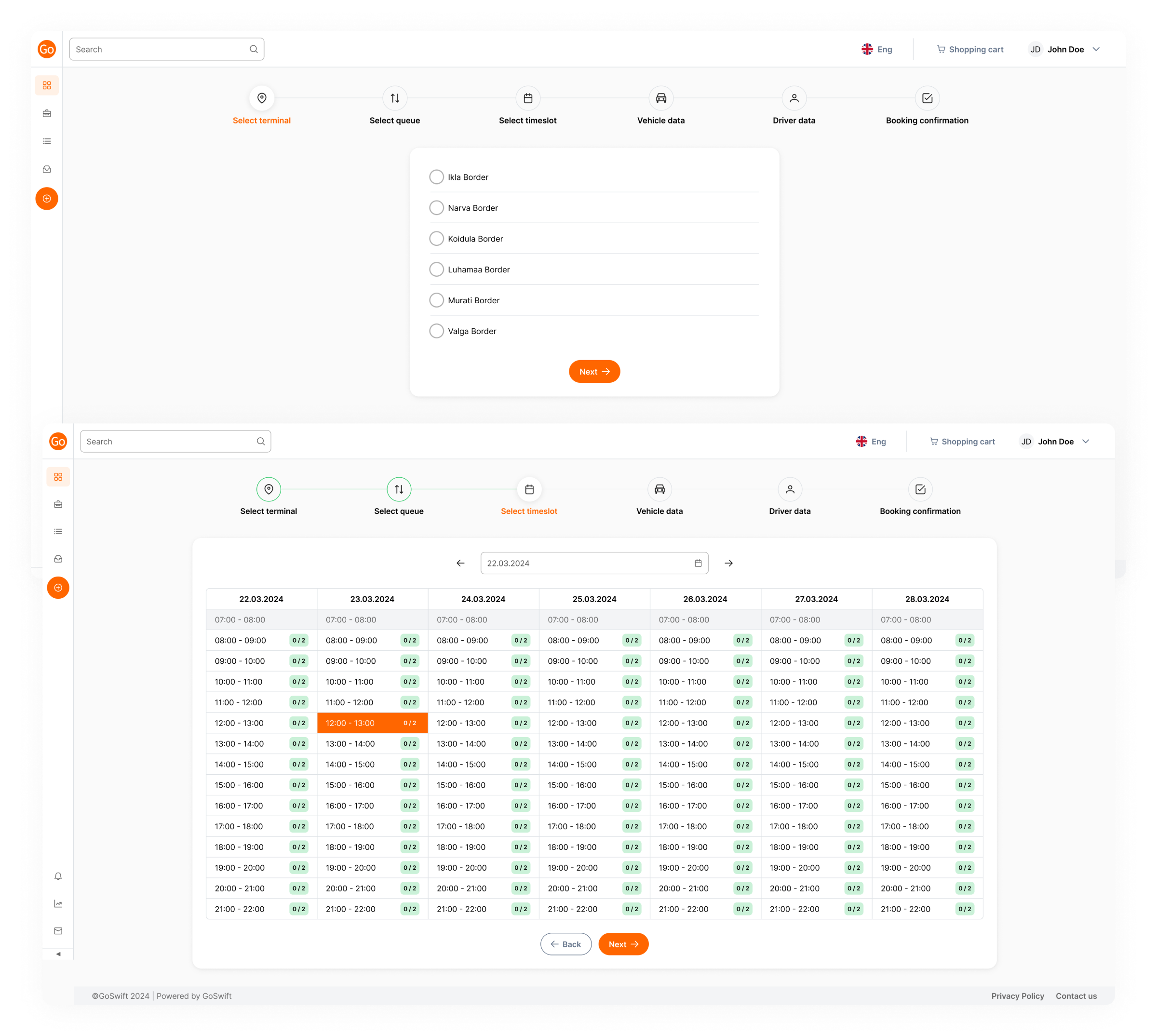 Booking Flow Redesign