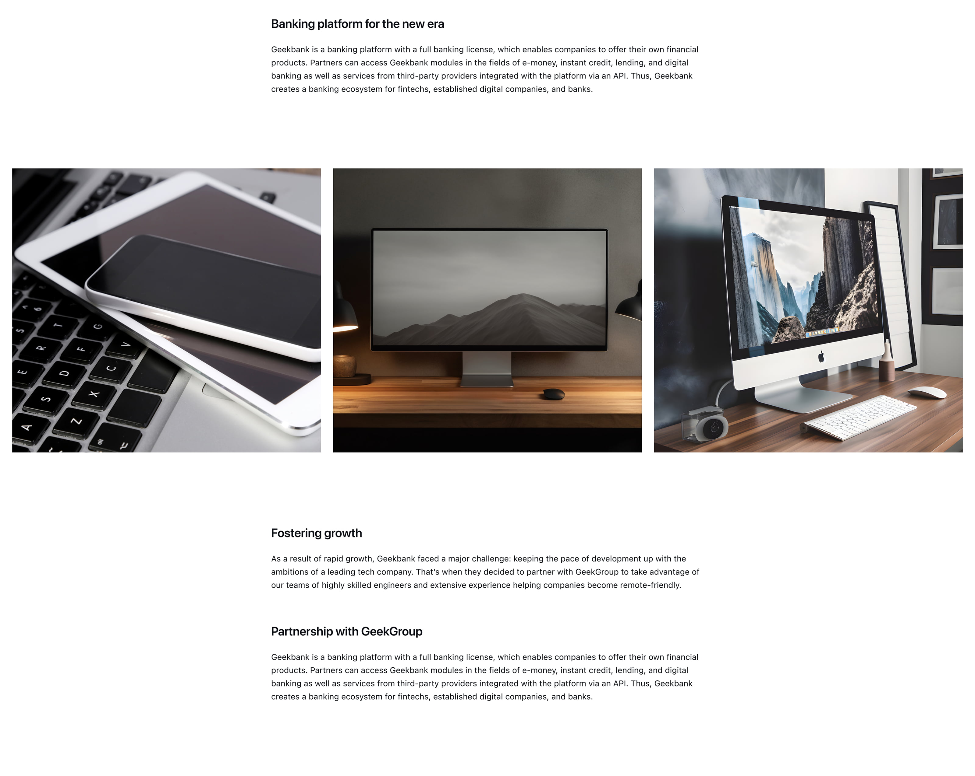 GeekGroup Case Page, view 2